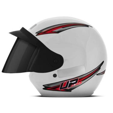 Imagem de Capacete Aberto Mixs Up Feminino Masculino, BRANCO, 58