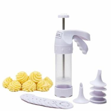 Imagem de Máquina de biscoitos wilton petit four com 18 moldes completos - Tempo