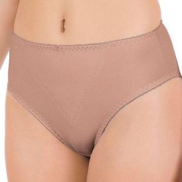 Imagem de Calcinha Cavada Reforçada Duloren Lingerie - Ref. 129519, EG, Castanha