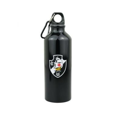 Imagem de Garrafa Alumínio Com Prendedor 500ml - Vasco - Mileno