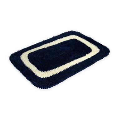 Imagem de Tapete Multiuso 60cm x 40cm Frufru Malha Gel Decoração Avulso - Rafalo