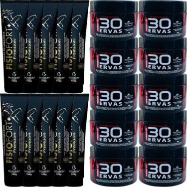 Imagem de Atacado 10 Gel 30 Ervas Power + 10 Pomada Fisiofort Premium - Bio Inst