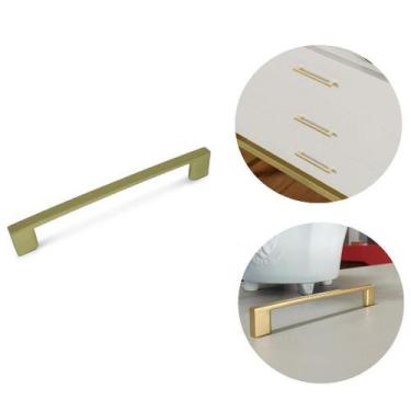 Imagem de Puxador Alça Il950 128mm Dourado Fosco Italy Line - Italyline