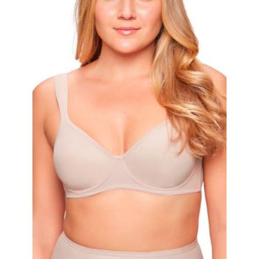 Imagem de Sutiã com Aro e sem Bojo W Shape Triumph 24814 Taça D, Bege, 46