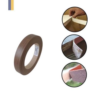 Imagem de Fita De Borda Pvc Para Moveis Madeirado Greenplac Villandry 22mm X 10m