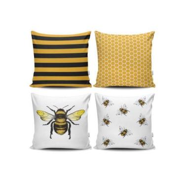 Imagem de Kit 4 Capas de Almofadas Sublimadas - Minha Loja Bordados, 010