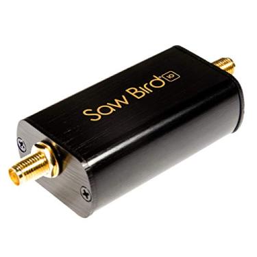 Imagem de Nooelec SAWbird iO - Amplificador de ruído duplo ultra baixo (LNA) premium e módulo de filtro de serra para aplicações Inmarsat. Frequência central de 1542 MHz