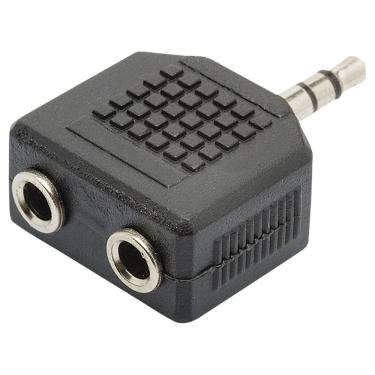 Imagem de Adaptador 2X J2 Stereo para P2 Stereo