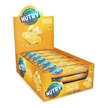 Imagem de Barra Cereal Aveia Banana E Mel Nutry C 24 Kit 3