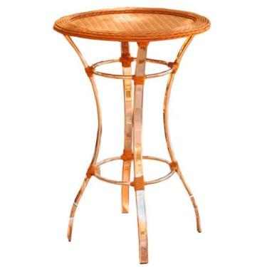 Imagem de Bistrô Madri em Alumínio e Fibra Sintética Trama Original, Avelã