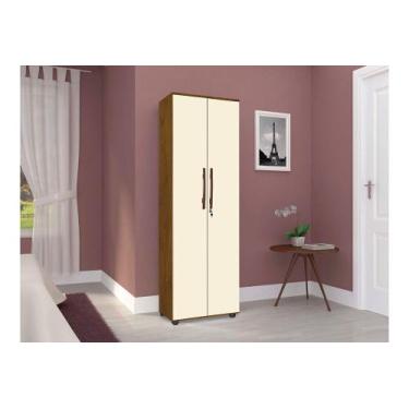 Imagem de Armário Multiuso Cordoba 2 Portas com Chave Mel com Perola Rede Móveis