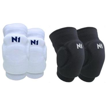 Imagem de Kit 02 Joelheiras de Vôlei Profissional Seleção Proteção Spry N1 Sport