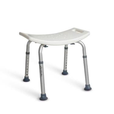 Imagem de Banco Banqueta Banho Idoso Regulavel 130kg Hidrolight