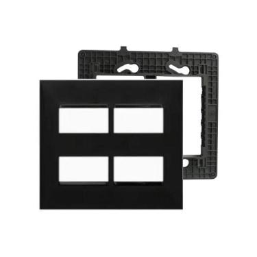 Imagem de Placa Espelho 4x4 4 mod. Legrand Pial Plus+(mais) 618514PT