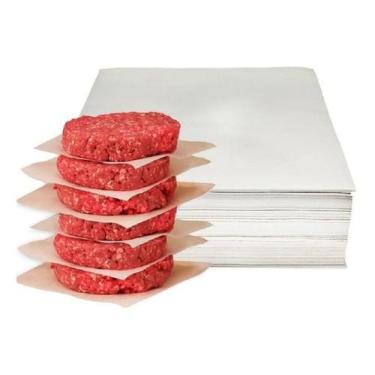 Imagem de Papel Separador Hamburguer Parafinado 14x14 S/furo C/3kg - Mamedes