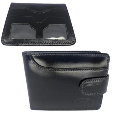Imagem de Carteira Masculina  Em Couro Com Porta Cartões Desmontável Top