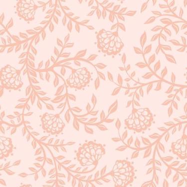 Imagem de Papel De Parede Temático Floral Ramificado Rosa - 3,00x0,50m - DEKAL D