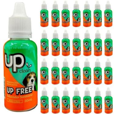 Imagem de 48x Educador Pet Sanitário Xixi AQUI PODE Aroma Cítrico para Cachorro 