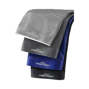 Imagem de Cuecas Boxer Masculinas de Bambu Plus Size 5XL - Com Bolsa Convexa, XX