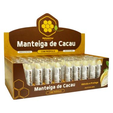 Imagem de Manteiga De Cacau Protetor Labial Display 50unid Batom - Natunectar