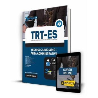 Imagem de Apostila TRT-ES - Técnico Judiciário - Área Administrativa