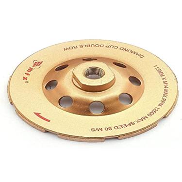 Imagem de MTX Disco Rebolo Diamantado Segmentado Duplo 115Mm M14 729059