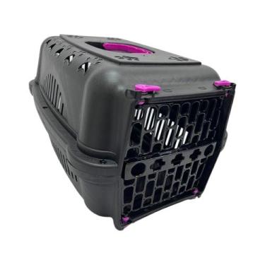 Imagem de Caixa de transporte pet para gatos caes coelho transporte pet N1 Durap
