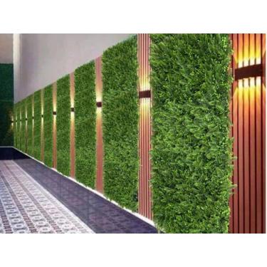 Imagem de 25 Placas de Alta Qualidade Plantas Artificiais para Jardim Vertical I