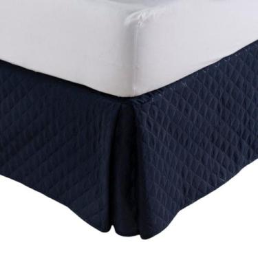 Imagem de Saia Box Matelada Casal Queen Size Box Cores Diversas - Cortinas Ibiti