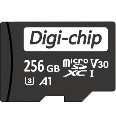 Imagem de Digi-Chip Cartão de memória micro SD de 256 GB para tablet Samsung Tab A9, A9+, Tab S9 FE Classe 10 UHS-1 MicroSD