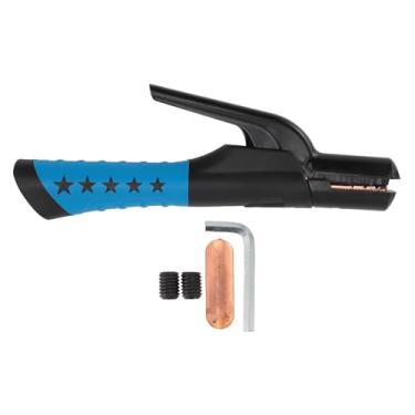 Imagem de Suporte de Eletrodo de Soldagem 500amp Cobre Mandíbula Resistente Segurando Alicate Braçadeira de Eletrodo para Eletrodos de 6.3-10.0mm de Diâmetro