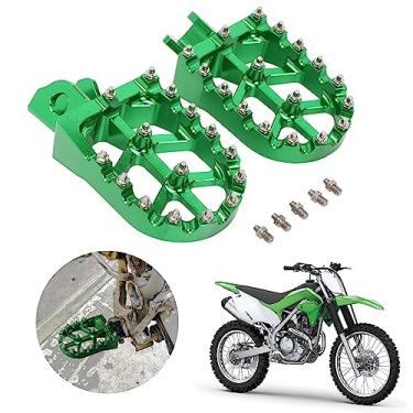 Imagem de AnXin Apoio para Os Pés para Motocicletas Apoio para Os Pés Pedal Cnc para Klx230 Klx230R Klx230S 2020-2023 Klx150L 2014-2021 Klx150Bf 2017 Verde