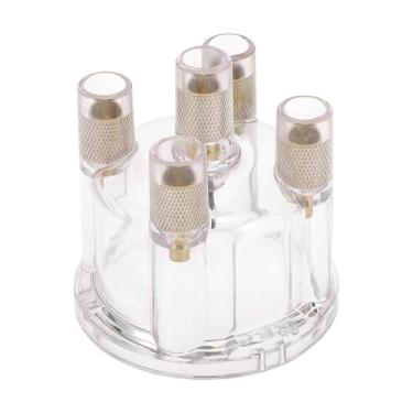 Imagem de VekAuto Tampa de distribuidor compatível com VW Bus Ghia Buggy, ABS durável cobre transparente