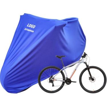Imagem de Capa Mountain Bike Caloi 29 Aro 29 Tecido Helanca Resistente (Azul)