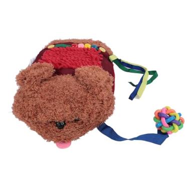 Imagem de Cão Muff Sensorial, Cobertor de Alívio de Ansiedade para Idosos Com Acessórios Táteis, Madeira de Faia e Material de Pelúcia, Almofada de Estimulação Cognitiva Com Conforto,