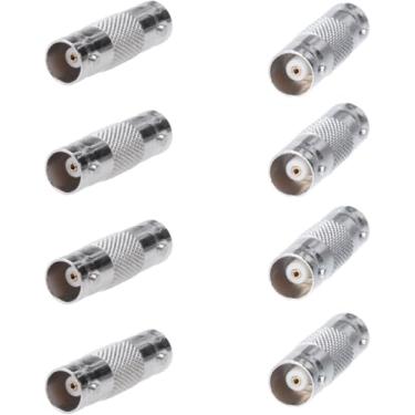 Imagem de Conector adaptador BNC fêmea para BNC fêmea (embalagem com 10/20/30/50/100) (50)