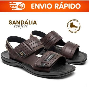 Imagem de Sandália Masculina Danper Original Confortável Solado Borracha tiras a