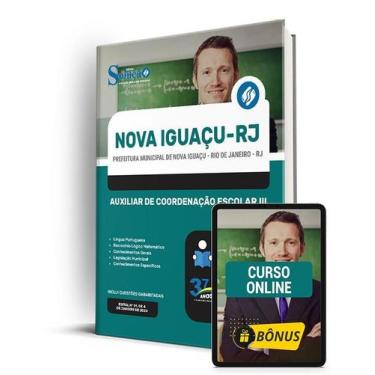 Imagem de Apostila Prefeitura de Nova Iguaçu - RJ 2024 - Auxiliar de Coordenação