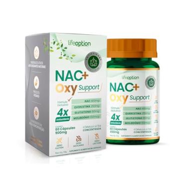 Imagem de NAC+ OXY SUPPORT | Antioxidante para Saúde Hepática, Imunidade e Longevidade | Fórmula Exclusíva