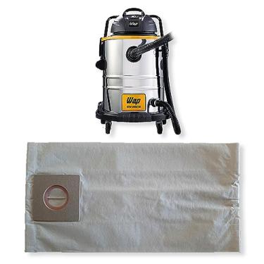 Imagem de 3 Saco Coletor Refil de Papel Descartável Para Aspirador Wap Gtw Inox 50 Tambor Cartucho Bag