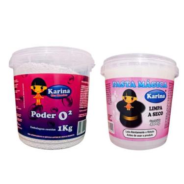 Imagem de Lava Roupas Branqueador Antibacteriano + Gel Limpador Multiuso Limpa A