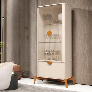 Imagem de Cristaleira 2 Portas Juazeiro Off White