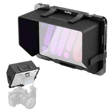 Imagem de SMALLRIG Gaiola para iPad mini 6 / A17 Pro, adaptador de montagem de tripé de metal para iPad com 1/10.2 cm-20, 3/20.3 cm-16 orifícios, suporte de sapata, monitor de grampo de tablet de 8,3 polegadas