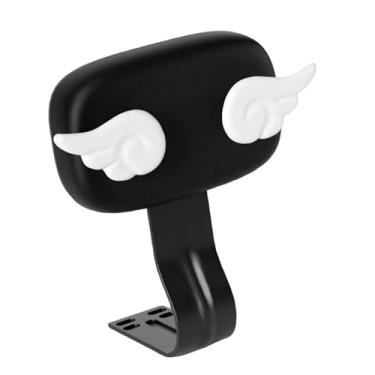 Imagem de simhoa Backrest genérico do banco, almofada traseira traseira traseira suportada de suporte, Preto