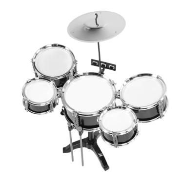 Imagem de Conjunto de Bateria de Jazz de Brinquedos Infantis, Infantil Tambor de Jazz Conjunto para Iniciantes, para Crianças Com Mais de 3 Anos de Idade, Feita de Plástico Inofensivo