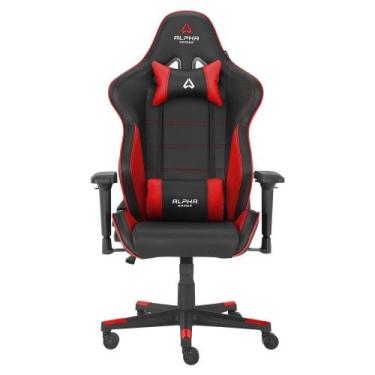 Imagem de Cadeira Gamer Alpha Gamer Nimbus, Até 125 kg, Apoio de Braço 4D, Recli