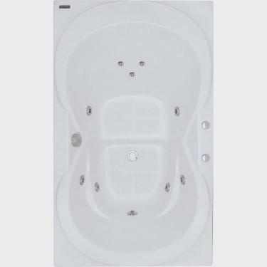 Imagem de Banheira Hidromassagem Astra Due Super Luxo 170cmx90cmx44cm - 04 Jatos Acrílico P4 Sem Aquecedor