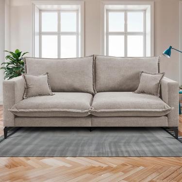 Imagem de Sofá 2 Lugares Modular Boma. 1,70m Boucle Sofá inBox