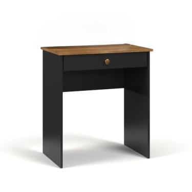 Imagem de Mesa para Computador ou Notebook com Gaveta (ESTILO - PRETO/FREIJÓ)