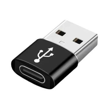 Imagem de Adaptador USB 2.0 Tipo C OTG (2 Unidades) - Conversor USB-C Macho para